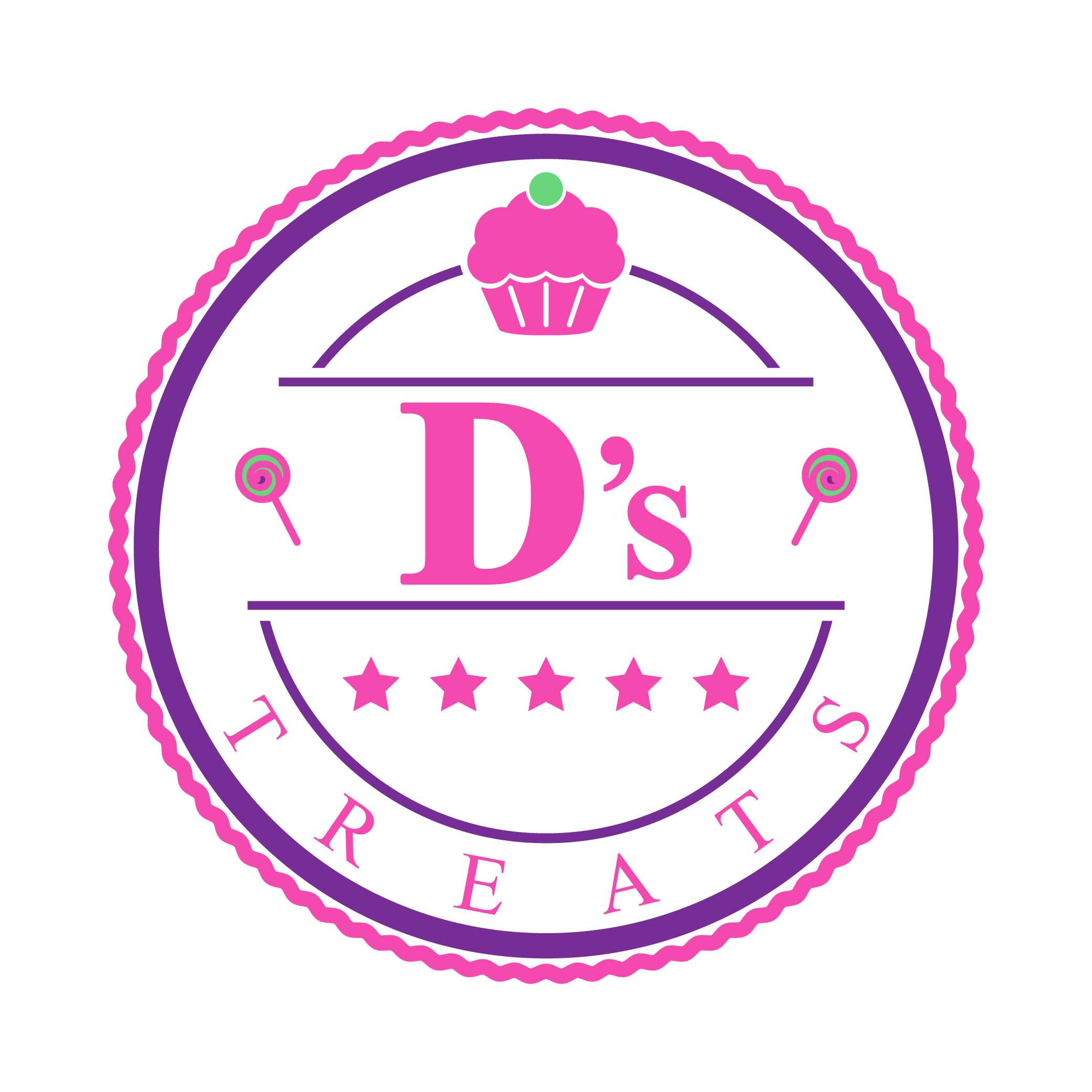 The D's Treats logo