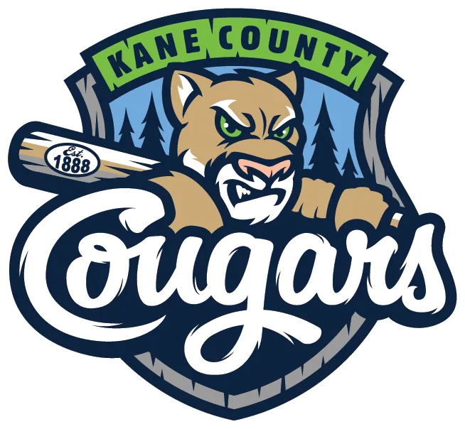 The Kane County Cougars logo