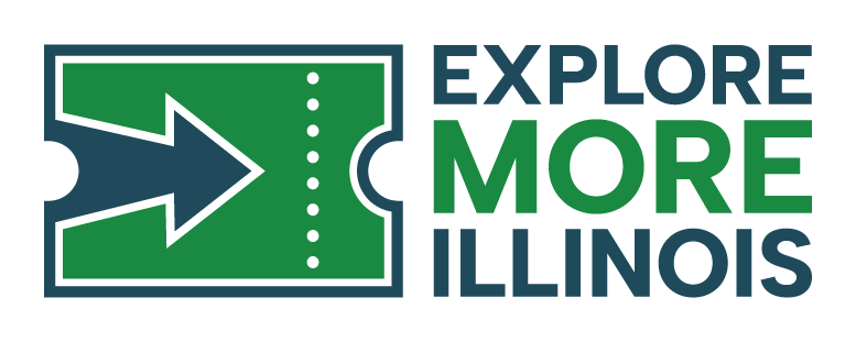 Explore More Illinois Logo - Link to Explore More Illinois website.