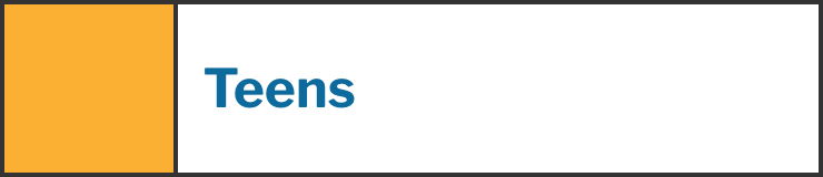 Teens - orange button