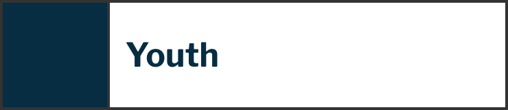 Youth - blue button