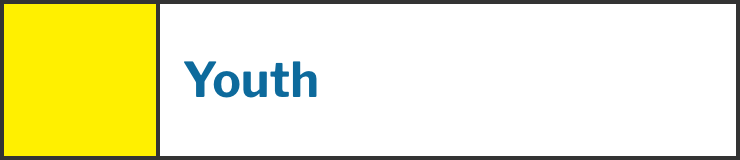 Youth - yellow button