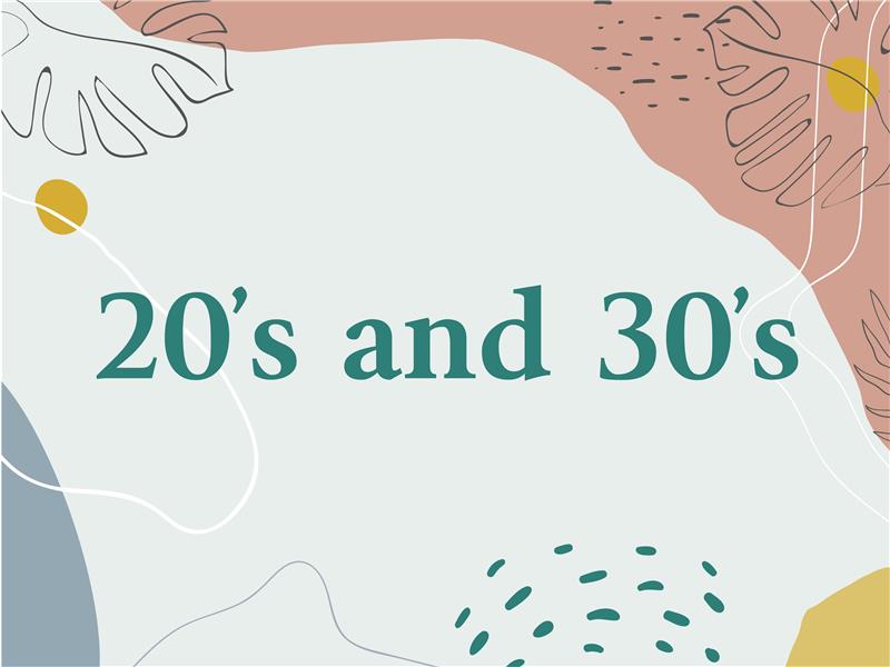 20's and 30's book discussion at the Bartlett Public Library