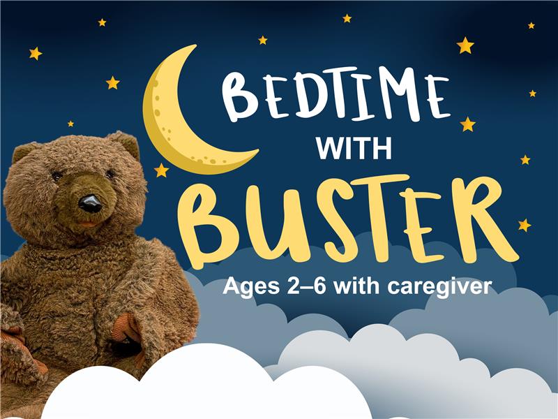 Bedtime with Buster
