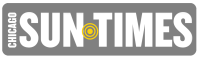 Chicago Sun-Times grey background with white text logo