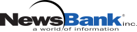 NewsBank black and blue text logo