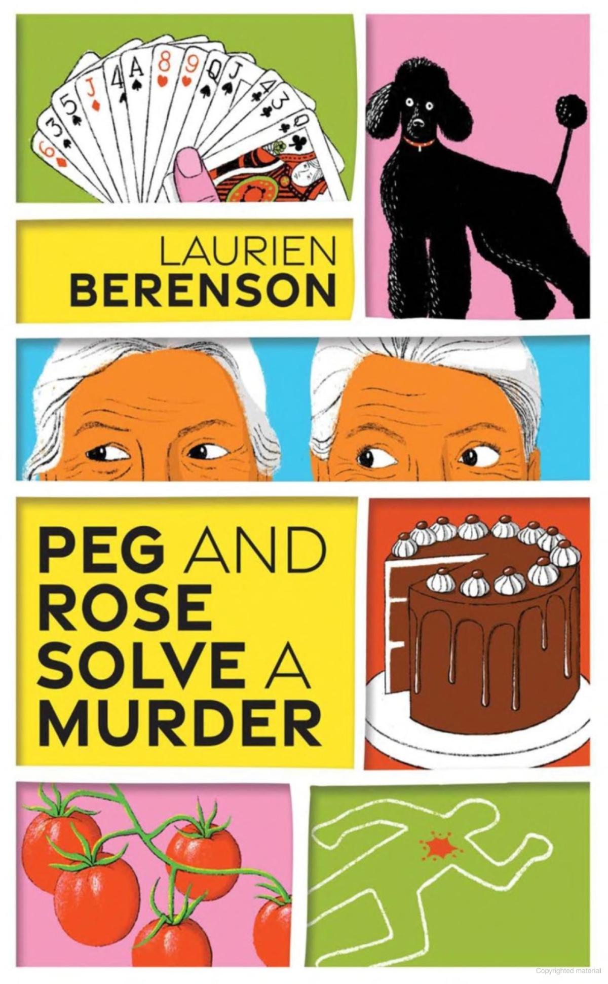 Peg and Rose Book Cover Photo with Various Images