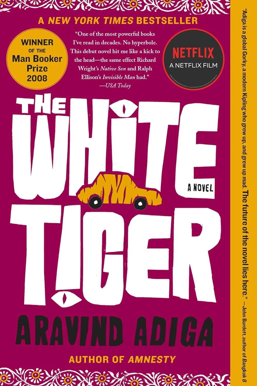 The White Tiger cover 